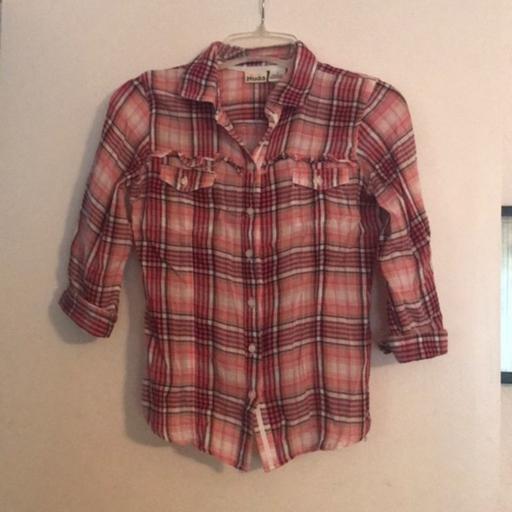 Mudd Girls button down shirt